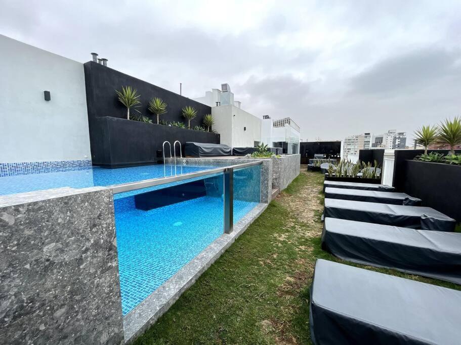 Luxury Apartment In Miraflores With Rooftop Pool Distretto di Distretto di Lima Esterno foto